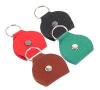 Garneck 4piezas Llavero Púa de Guitarra Bolsa para Púas de Guitarra Soporte Portátil para Funda de Bolsa para Guardar para Uso Diario Tu Eléctrica
