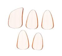 Garneck 5 Clavos para Puntas de Dedos de Pipa Accesorios para Instrumentos de Cuerda Pc Duradero Color Transparente