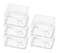 Garneck 5 Piezas Caja de Música de Plástico Transparente Relleno para Caja de Cuerda Kit de Manualidades Mecanismo Musical para Guardar y Reparar DIY para Manualidades y Regalos Musicales