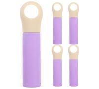 Garneck 5 Piezas Mangos Para Escoba Y Trapeador De 22 Mm - Varilla Ajustable PúRpura Claro - Repuesto Universal Para Fregona, Cubo Y Mop