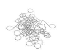 Garneck 50 piezas Gancho S Metálico para Coche Ganchos Colgadores Resistentes de Zincado para Asiento Accesorios Automotrices para Organizar y Maximizar Espacio Vehículo Versátil Hogar y