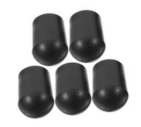 Garneck 5piezas Almohadilla Antideslizante de Goma para Contrabajo Tapones de Goma para Pica de Contrabajo Protector de Instrumento para Uso Estudio o Concierto