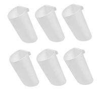 Garneck 6 Cestas Colgantes Organizadoras de Plástico para Carrito de Salón Almacenamiento de Suministros y Residuos Reutilizables Fáciles de Instalar Ahorra Espacio