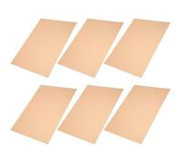 Garneck 6 Láminas de PVC Transparentes de Gel Naranja para Filtros de Luz Aulas y Fotografía Película Difusora de Color para Corrección y Mezcla de Iluminación Láminas Educativas para
