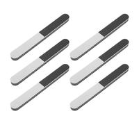 Garneck 6 Palos de Lijar Multiusos 17,8 Cm 3 Caras para Lijado y Pulido, Herramienta Microlijadora de Eva, Adecuado para Modelismo y Pulido de Uñas