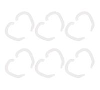 Garneck 6 pares Corrector para Orejas de Niña Soporte Auricular de Seguro y Cómodo para Corrección Estética de Orejas Prominentes Material Suave y Adaptable para Uso Infantil