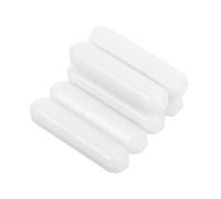 Garneck 6 Piezas Barra Agitadora Blanca para Mezcladores de Diseño Manual Ptfe No Reactivo para Química y Biología