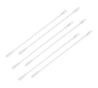 Garneck 6 Piezas Barra rotativa de Cortina Vertical apagón Ciego Ventana ciega Vara apagón de persianas Interior varitas ciegas abridor de persianas Varita ciega Vertical Fibra de Vidrio
