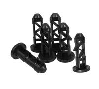 Garneck 6 Piezas Conjunto de Conectores de Tapa para Cubo de Basura de Plástico Pestillos Resistentes con Diseño de Cierre Seguro Accesorios Esenciales para Mantenimiento de Contenedores