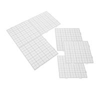 Garneck 6 Piezas Tablero Perforado Cuadrado Kit Creativo 52 Clavijas de Plástico para Cuentas Fusibles de 2,6mm para Proyectos de Arte y Actividades Familiares