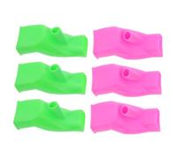 Garneck 6piezas Extensor Grifo Lavabo Color Rosa y Verde Ayuda Lavado Manos Infantil Accesorio Fácil Instalar Reduce Salpicaduras Compatible Grifos Comunes