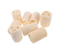 Garneck 8 Esponjas De Lufa Para Baño Cepillo Para Platos De Cocina Cepillo Para Fregadero Esponja Natural Para Fregar La Espalda