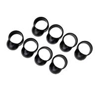 Garneck 8 piezas Fundas Antideslizantes para Dedos de de Lengua Cubiertas de Silicona Duraderas para Pulgar Anular y Meñique Accesorio para de Acero