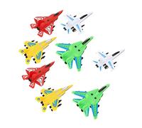 Garneck 8 Piezas Juguetes de avión Huili Juguete de Combate de simulación Aviones de Juguete para Juguete de avión para avión de Juguete de plástico avión Modelo el plastico