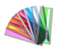Garneck 8 Piezas Marcadores de Lectura Coloridos Guías de Lectura para Seguimiento y Prácticas para Libros