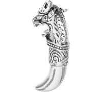 Garneck Alfiler de Metal con Diseño de Cabeza de Canino en Aleación de Zinc, Estilo Retro Clásico, Accesorio Multifuncional Imprescindible para Decoración y Moda
