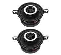 Garneck Altavoces para Coche Coaxiales de 35 Pulgadas Tweeter de Cúpula de Alta Eficiencia Mini Altavoces Estéreo para Automóvil Bocina de Repuesto Compacta Instalación sin Daños