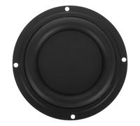 Garneck Altavoz De Radiador De Graves Placa De Vibración Para Altavoz De Coche Para Subwoofer Membrana Vibratoria De Goma Radiador Pasivo Para Automóvil