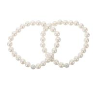 Garneck Alzapaños Magnéticos para Cortinas 2 Piezas, Sujetadores de Ventana Diseño de Perlas, 40 Cm, Clips Decorativos sin Taladro para Hogar y Oficina, Soportes para Cortinas