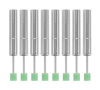 Garneck Amortiguador para Papelera de Cocina 8 Piezas Pistón Hidráulico Silencioso de Cierre Suave Mecanismo Amortiguador de Impacto Repuesto para Tapas de Cubos de Basura Verdes