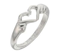 Garneck Anillo Abierto Ajustable de Moda para Mujer Anillo Abrazo con Diseño de Manos que Simboliza y Amistad Joyería Romántica para Parejas y Eventos Especiales