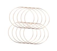 Garneck Anillo De Metal Para Atrapasueños 10pcs Aros Atrapasueños Diy Accesorios De Bricolaje 120mm Duradero