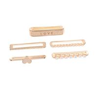 Garneck Anillos Decorativos para Correas de Reloj Pulsera Lazo Decorativo Accesorios para Smartwatch Silicona Multicolor 38-42mm Set 5 Piezas Accesorios Bijouterie