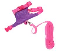 Garneck Arnés para Hámster Correa para Mascota Pequeña Arnés Correa para Conejos Suitable for Small Pets Like Hamsters and Rabbits for Outdoor Walks and Training Sessions