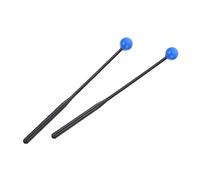 Garneck Baquetas Para Marimba 2 Piezas Mango De Goma, Palillos De Tambor De Lengua Para Xilófono y Metalófono, Resistentes y Cómodas Para Práctica Musical Infantil