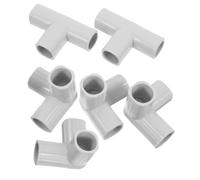 Garneck Barra de Protección para Bebés Conectores de Plástico T Accesorios de Corralito Instalación Adaptable a Seguridad y Estabilidad 6 Piezas