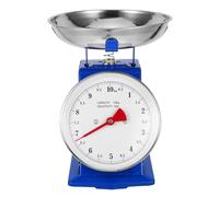 Garneck Báscula Mecánica de Cocina Vintage Plato Desmontable y Dial de Alimentos Inoxidable para Cocinar Hornear y Preparar Comidas