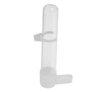 Garneck Bebedero para Pájaros y De Comedero Portátil para Aves Caja De Comida Automática para Bebedores De Agapornis y Comedero para Pájaros