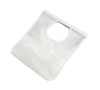 Garneck Bolsa de Almacenamiento de Alta Capacidad Bolsa de Malla para Playa de Mano con Cordón Portátil Y Tipo Concha para Playa