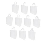 Garneck Bolsa De Almacenamiento Reutilizable 10pcs Bolsa De Supermercado Plegable Ideal para Viaje y Compra