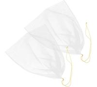 Garneck Bolsa de Filtro de Malla de Nailon para Miel 2 Piezas, Colador Reutilizable para Apicultura, Filtro de Alimentos Pequeño para Cocina y Colada Doméstica Color Color Aleatorio