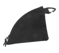 Garneck Bolsa para Filtros de Café Gancho, Estuche Portátil Ligero de Poliéster Negro para Camping y Viaje, Organizador Compacto y Duradero para Papel de Filtro, Accesorio Práctico