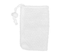 Garneck Bolsa para Jabón de Malla Exfoliante Color Aleatorio Tamaño Mediano Ligera y Portátil Adecuado para Ducha Uso Jabón en Barra Incluye Cordón para Colgar