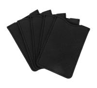 Garneck Bolsa Para Peine Estuche De Almacenamiento Para Peine Estuche De Viaje De Cuero Funda De Almacenamiento Para Peine Bolsas Para Peine Para Pelo Y Barba 5 Uds.