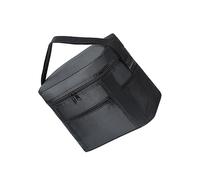 Garneck Bolsa Térmica Portátil de Oxford Bolsa Almuerzo Aislada Reutilizable para Oficina Escuela y Picnic Compartimentos para Snacks y Botellas Práctica y Ligera