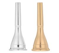 Garneck Boquilla para Trompa de Cuerno Francés de Metal, 2 Piezas, para Práctica Diaria y Rendimiento Profesional en Varios Colores