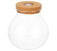 Garneck Botella De Paisaje Acuático con Led Frasco De Decorativo para Micro Paisaje Acuario DIY para Decoración De Habitaciones y Oficinas