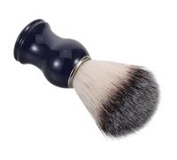 Garneck Brocha de Afeitar para con Cerdas de Nylon Suaves Mango Ergonómico para Espuma y Limpieza Profunda Accesorio Profesional para Barberías y Diario