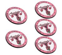 Garneck Broche de Útero Esmaltado para Ropa 5 Piezas, Pin de Accesorios para Mujer, Broches para Enfermería y Profesionales Salud, Símbolo Educativo para Clínicas y Hospitales