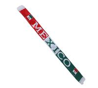 Garneck Bufanda Deportiva de Fútbol Selección Nacional, Poliéster | Recuerdo para Eventos Deportivos y Reuniones Locales, Vibración Duradera, Estilo Cuidado, Bandera de México