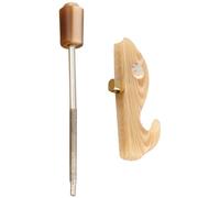 Garneck Cabeza de Tornillo Gancho para Erhu, Accesorio de Instrumento Chino, Repuesto Profesional para Reparación y Mantenimiento, Herramienta para Luthier, Compatible Erhu Estándar,