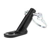 Garneck Cabezal Fácil de Instalar de Tracción para Remolque de Bicicleta de Hierro Negro, Accesorio y Estable para Transporte de Bebés y