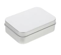 Garneck Caja de Jabón de Aluminio Pequeña 150ml, Jabonera Tapa Sellada para Baño, Ducha y Viaje, Caja Metálica Resistente 96x68x30mm, Soporte Portátil para Pastilla de Jabón