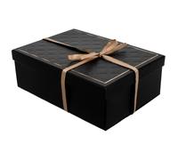 Garneck Caja De Obsequio Plegable Para Bodas Cumpleaños y Fiestas Con Tapa Cinta y Diseño Decorativo Para Dulces Galletas y Arreglos Decorativos