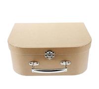 Garneck Caja Kraft Pequeña Maletín Resistente para Almacenamiento de Joyas y para Bodas y Fiestas