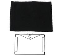 Garneck Cama Colgante para Gatos de Radiador, Suave y Desmontable Negro | PP y Tejido de Poliéster Lino, Fácil de Limpiar, sin Olor Irritante, para Gatos y Gatitos